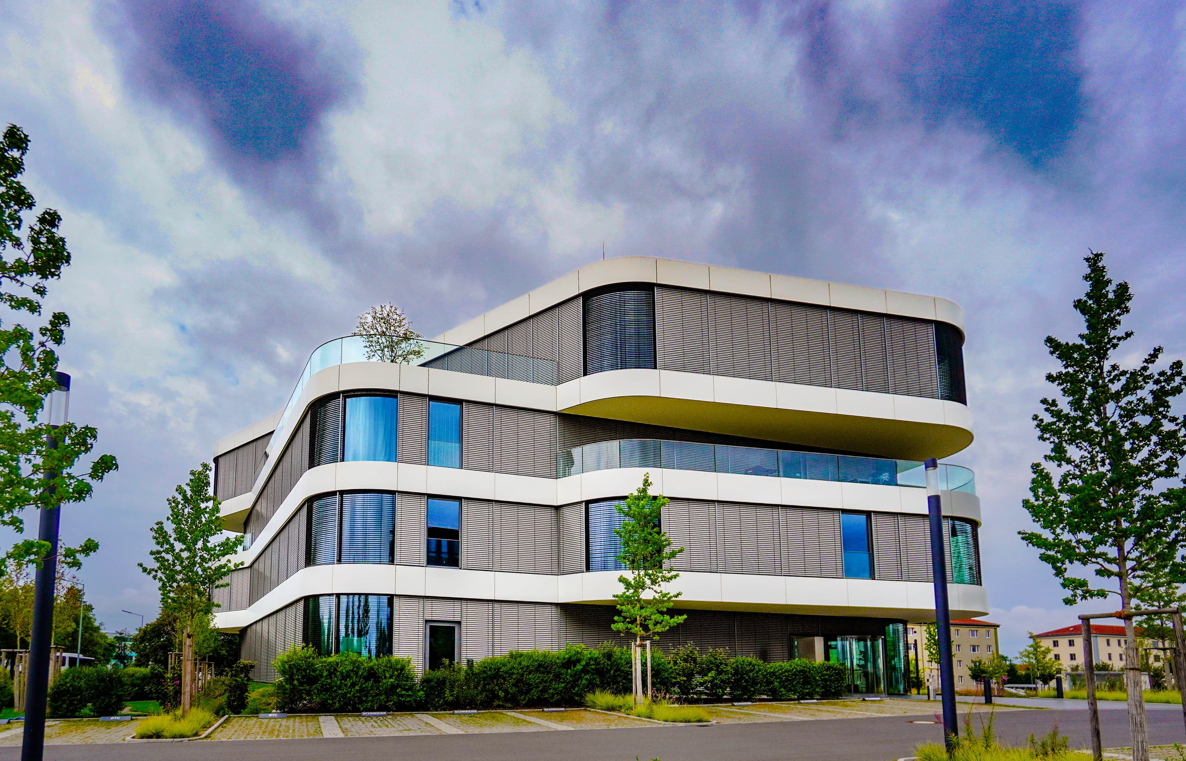 Architekturprojekt Luftaufnahme